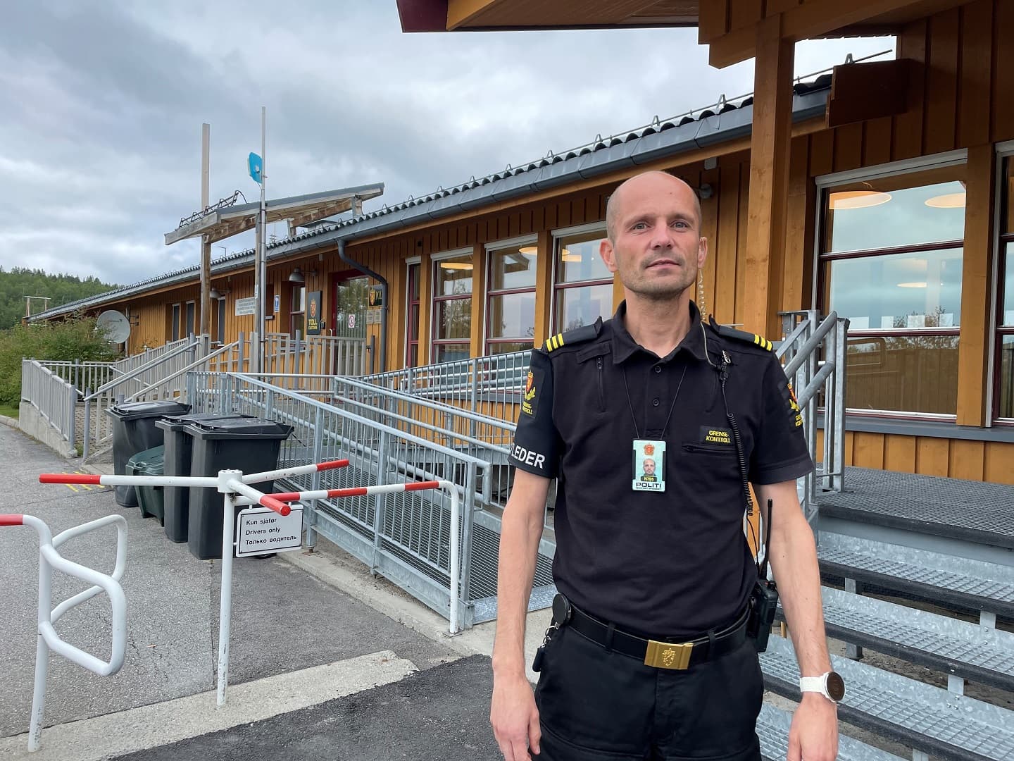 Helt på grensa
